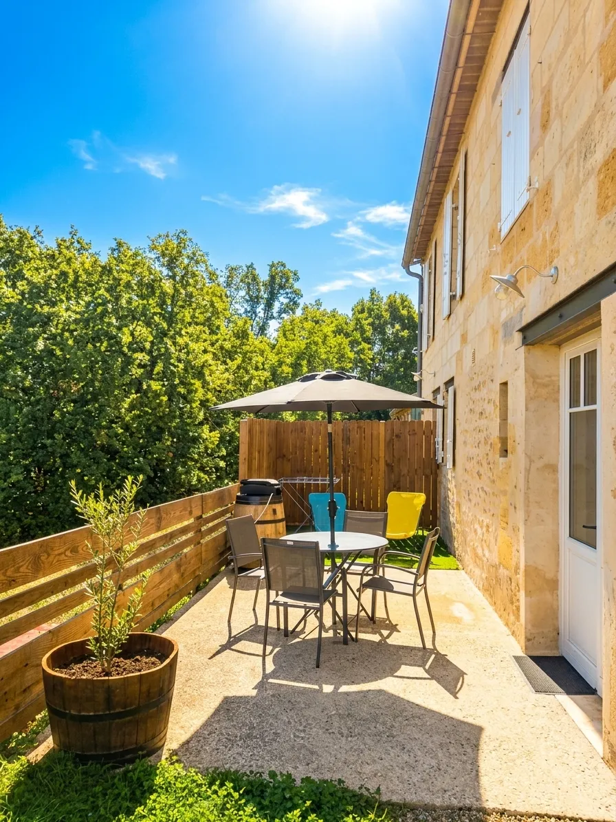 Vue du gîte 2